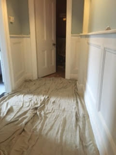 Wainscot paneling