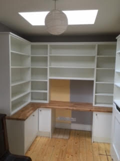 Office storage supplied and fitted.