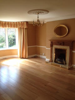Engineered oak floors, supplied and fitted.