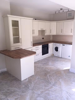 Full kitchen fit out service.