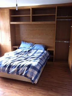 Bedroom storage supplied and fitted.